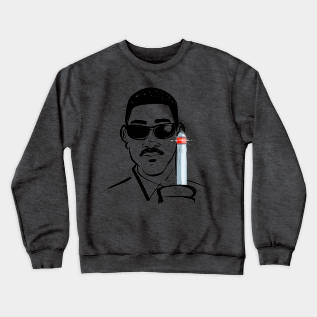 Agent J Crewneck Sweatshirt by portraiteam